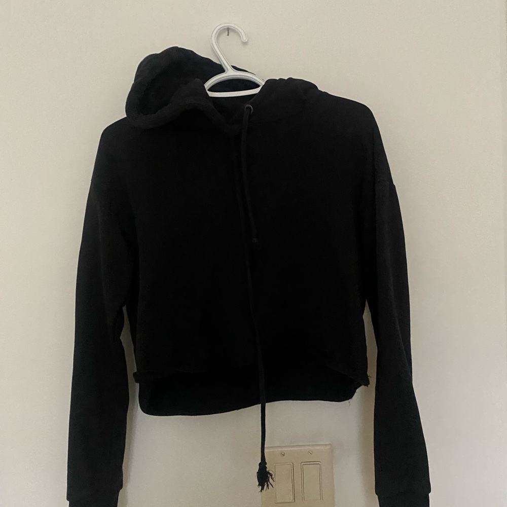 AllSaints cropped hoodie
